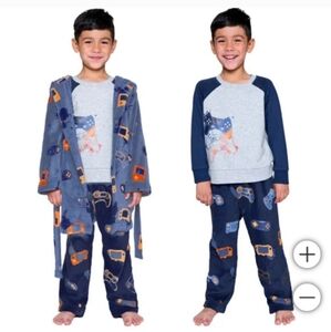 Pekkle Kids' 2-piece Pajama & Robe Set
